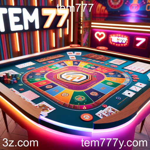 Explorando a Diversidade dos Jogos de Mesa no Tem777